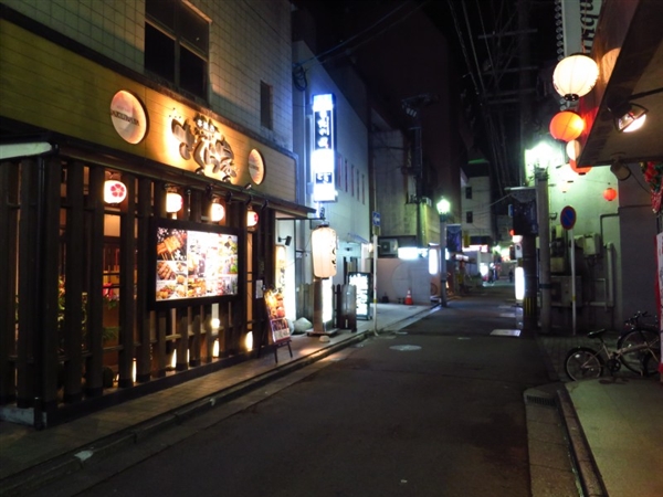 宮崎の飲み屋街